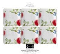 Villeroy & Boch - Amazonia Anmut - Set 6 piatti piani quadrati - Rivenditore
