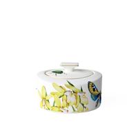 Villeroy & Boch Amazonia Zuccheriera, 6 Persone, 0.33 L, Porcellana Bone China, Oro, 12.5x12x10 cm