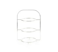 Villeroy & Boch Anmut Etagere in Acciaio Inossidabile di Alta Qualità, Piatto da Servizio a 3 Piani per Buffet o Brunch, con Piatti da Cucina Combinabili, 40 cm