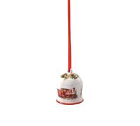 Villeroy & Boch - Annual Christmas Edition campana edizione annuale 2025 multicolore, campana natalizia, decorazione per albero, decorazioni natalizie, da collezione, porcellana Premium