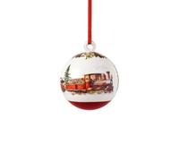 Villeroy & Boch - Annual Christmas Edition pallina edizione annuale 2025 multicolore, pallina natalizia, decorazione per albero, decorazioni natalizie, addobbo, da collezione, porcellana Premium