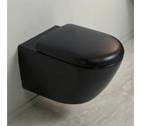 Villeroy & Boch Antao WC sospeso con TwistFlush, 4674T0R7, Antao pure black [WC > WC]