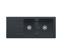 Villeroy & Boch Architectura 80 lavello da cucina, 338001R7, Architectura 80 pure black [Lavelli da Cucina > per Base Sottolavello a partire da 80 cm]