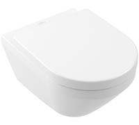 Villeroy & Boch Architectura combi-pack set con copriwater sospeso senza brida con scarico a vortice bianco lucida 4694CLR1