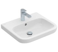 Villeroy & Boch Architectura lavabo, rectangulaire, 1 trou pour robinet, avec trop-plein, dessous poncé, 550x470mm, 41885GR1, 41885GR1, Colorazione: Bianco CeramicaPlus