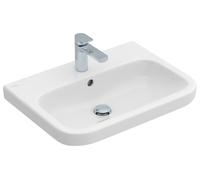 Villeroy & Boch Architectura lavabo, rectangulaire, 1 trou pour robinet, avec trop-plein, dessous poncé, 650x470mm, 4188KGR1, 4188KGR1, Colorazione: Bianco CeramicaPlus