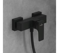 Villeroy & Boch Architectura Square miscelatore monocomando, TVS125001000K5, Architectura Square nero opaco [Rubinetteria Bagno > Rubinetteria Doccia]