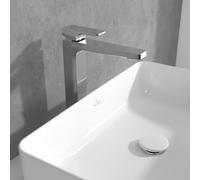 Villeroy & Boch Architectura Square rubinetto lavabo alto, TVW12500200061, Architectura Square cromo [Rubinetteria Bagno > Rubinetteria Lavabo]
