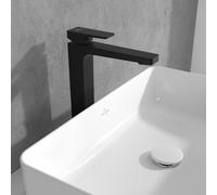Villeroy & Boch Architectura Square rubinetto lavabo alto, TVW125002000K5, Architectura Square nero opaco [Rubinetteria Bagno > Rubinetteria Lavabo]