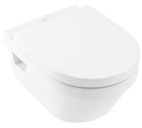 Villeroy & Boch Architectura WC à chasse d'eau profonde, suspendu, DirectFlush, 370x530mm, blanc, 5684R001, 5684R001, Colorazione: Bianco