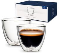 Villeroy & Boch Artesano Bicchieri, Set da 2 Pezzi, 420 ml Misurato all'Orlo, Vetro Borosilicato, Trasparente (Hot & Cold Beverages), L