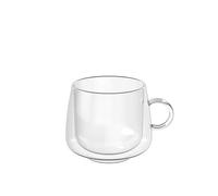 Villeroy & Boch - Artesano Hot&Cold Beverages bicchiere da cappuccino, bicchieri a doppia parete per bevande fredde e calde, vetro borosilicato, lavabile in lavastoviglie e utilizzabile nel microonde
