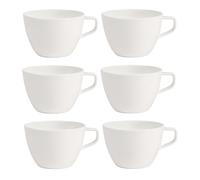 Villeroy & Boch Artesano Originale 6er Set Tazze Cappuccino Bianco Porcellana