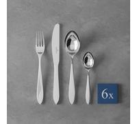 VILLEROY & BOCH Arthur Servizio Tavola Posate Set 24 Pezzi Acciaio Inox