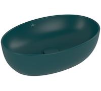 Villeroy & Boch Artis lavabo 48x32.5 cm ovale da appoggio verde opaca 438848TE