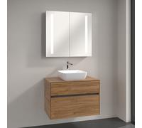 Villeroy & Boch Artis lavabo con mobile Embrace, con armadietto a specchio My View 14, 417841R1+A95500RH+A4218000, My View 14 Artis; Embrace; My View 14 [Mobili da Bagno > Set Mobili da Bagno]