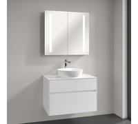 Villeroy & Boch Artis lavabo con mobile Embrace, con armadietto a specchio My View 14, 41794301+A95500DH+A4218000, My View 14 Artis; Embrace; My View 14 [Mobili da Bagno > Set Mobili Bagno]
