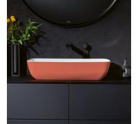 Lavabo da appoggio Villeroy & Boch Artis 417258, 580x380mm, senza troppopieno, Colorazione: Ruggine