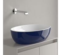 Villeroy & Boch Artis lavabo da appoggio, 438848BCS4, Artis deep ocean/bianco [Lavabi > Lavabi da Appoggio]
