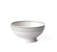 Villeroy & Boch Audun Ferme Ciotola, 2 L, Porcellana Premium, Bianco/Grigio