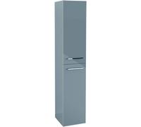 Villeroy & Boch Avento Armoire haute, 2 portes, charnières à droite, 350x1760x404mm, poignée chrome brillant, A89401VR, A89401VR, Colorazione: grafiti