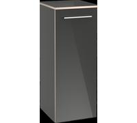 Villeroy & Boch Avento Armoires latérales, 1 porte, charnières à gauche, 350x890x405mm, poignée chrome brillant, A89500VR, A89500VR, Colorazione: grafiti
