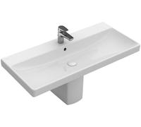 Villeroy & Boch Avento - Lavabo da mobile 800x470 mm, con troppopieno, con foro per miscelatore, CeramicPlus, bianco alpino 415680R1