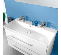 Villeroy & Boch Avento lavabo doppio, 4156A401, Avento bianco [Lavabi > Lavabi Doppi]