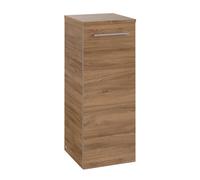 Villeroy & Boch Avento Cabinet A89500, 350x892x370, stop (cerniera) a sinistra, Colorazione: Quercia del Kansas