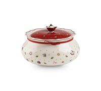 VILLEROY & BOCH Toy's Delight Barattolo Contenitore Scatola 20cm Tavola Natale