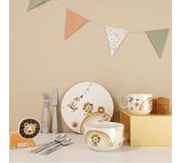 Villeroy & Boch, Boho kids Roar like a lion, Set Pappa 7 pezzi, Porcellana