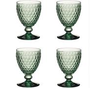 Villeroy & Boch Boston 4er Set Bicchiere da Vino Rosso Verde 300ml
