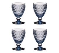 Villeroy & Boch Boston 4er Set Coloured Calice,Bicchiere Vino Bianco A Piede Blu