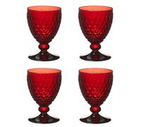Villeroy & Boch Boston 4er Set Coloured Calice,Bicchiere Vino Bianco A Piede Rot
