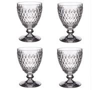 Villeroy & Boch Boston 4er Set Trasparente Calici,Bicchieri da Vino Bianco Piede