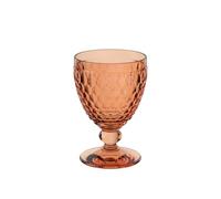 Villeroy & Boch - Boston Apricot bicchiere da vino rosso, cristallo colorato arancione, capacità 200ml