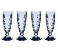 Villeroy & Boch Boston Coloured 4er Set Flute Blu