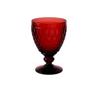 Villeroy & Boch Boston Coloured Calice Acqua, 400 ml, Vetro Cristallo, Rosso, 14.4 cm