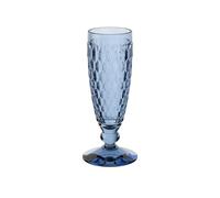Villeroy & Boch Boston Coloured Flute da Champagne, Vetro Cristallo, Blu