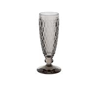 Villeroy & Boch Boston Coloured Flûte da Champagne, Vetro Cristallo, Grigio