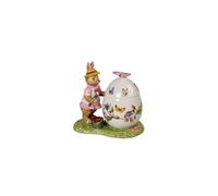 Villeroy & Boch Bunny Tales barattolo uovo di Pasqua Anna, 11 x 6,5 x 10 cm, multicolore