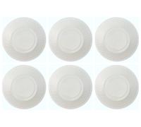 Villeroy & Boch Cellini Frühstücksuntertasse D.18cm 6er Set Bianco Porcellana