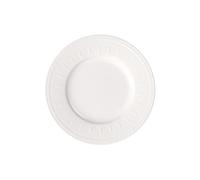 Villeroy & Boch Cellini Piatto Piano, 27 cm, Porcellana Premium, Bianco