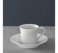 VILLEROY & BOCH Cellini Set 2 Pezzi Tazza Te Caffè 200ml con Piattino 15cm Porce