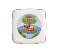 Villeroy & Boch, Charm&Breakfast Design Naif, Vassoio Quadrato 30cm, Acciaio