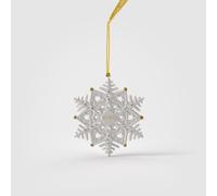 VILLEROY & BOCH Christmas Classics Edizione 2025 Addobbo Fiocco di Neve 9x10,5cm