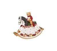 VILLEROY & BOCH Christmas Toys Cavallo a Dondolo 22x17cm Porcellana Decorazione