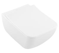 Villeroy & Boch Collaro Combi-Pack, WC sospeso con DirectFlush, con sedile WC SlimSeat, 4626RS, Colorazione: Bianco Ceramicaplus