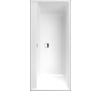 Villeroy & Boch Collaro Duo Baignoires rectangulaires, à encastrer, vidage et trop-plein doré, 1600x750x470mm, UBA160COR2JV-01, UBA160COR2JV-01, Colorazione: bianco alpino