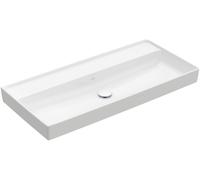 Villeroy & Boch Collaro lavabo 100x47 cm rettangolare a parete-da mobile bianco 4A33A3R1